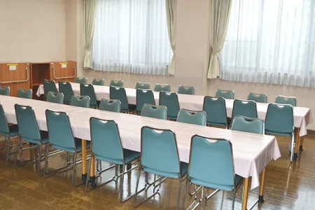 所沢市斎場の控室写真