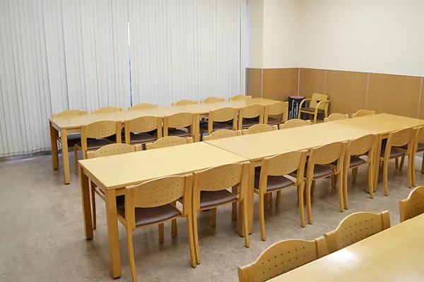 ウイングホール柏斎場の会食場