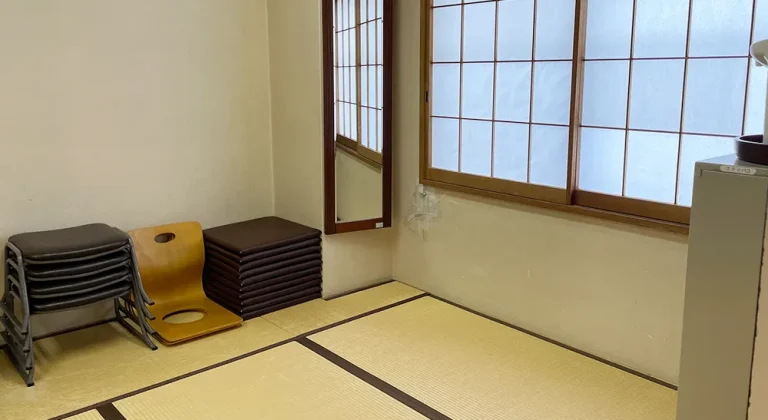 大和斎場の控室