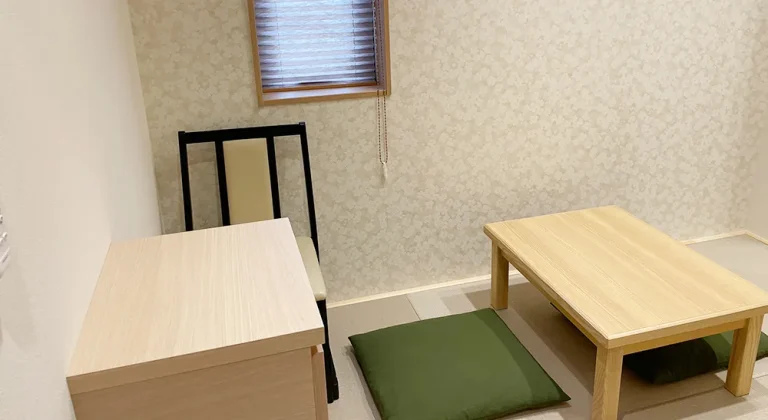 谷塚斎場の導師控室