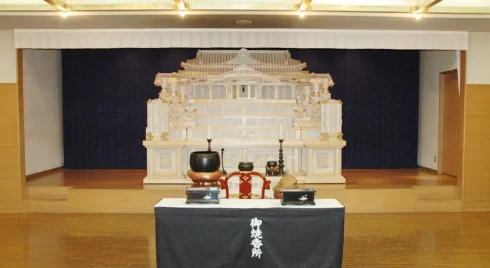 八富成田斎場の式場写真