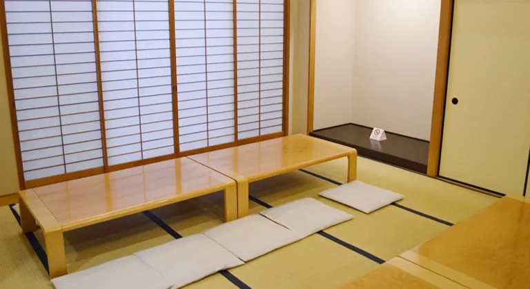 横浜市北部斎場の控室