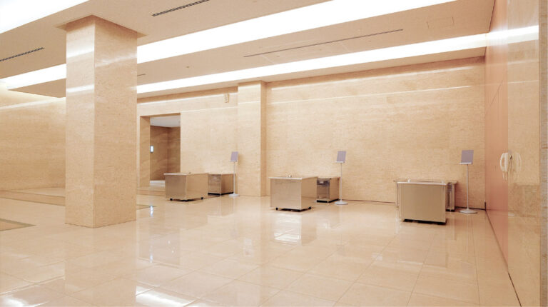 四ツ木斎場の収骨室