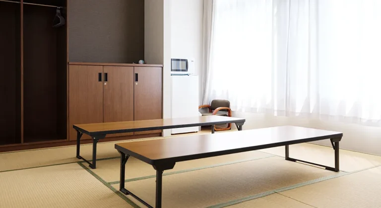 馬込斎場の控室