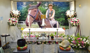 ご葬儀事例 「凛々しい姿を」