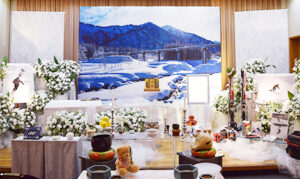 ご葬儀事例 「銀世界を駆け抜けて」