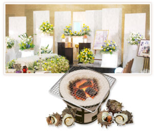 ご葬儀事例 「家族でサザエを焼いて」