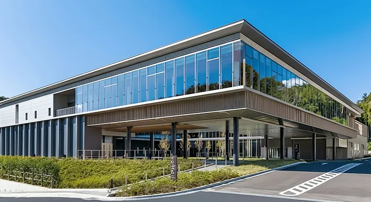 きみさらず聖苑の外観