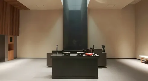 きみさらず聖苑の告別・収骨室写真