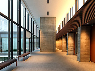 泉南阪南共立火葬場のホール写真