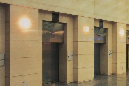 大阪市立北斎場の炉前ホール写真