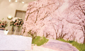 ご葬儀事例 「桜舞い散る頃に」