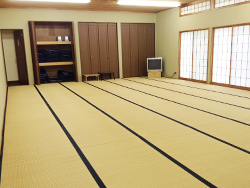 館富斎場の大広間写真