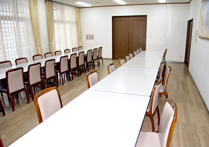 東雲閣の会食場