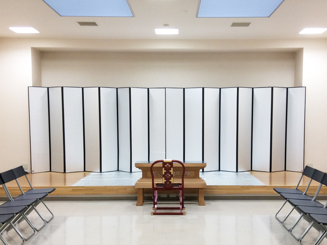 家族葬エコホールの第1式場