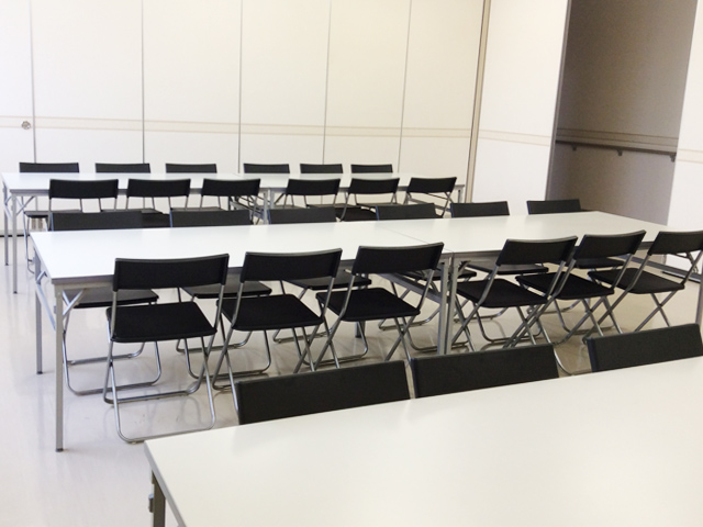 家族葬エコホールのお清め室