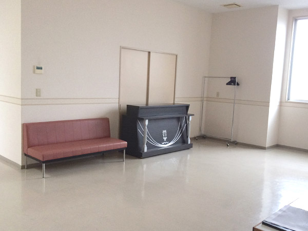 家族葬エコホールのロビー