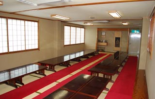 教安寺 一乗会館の控え室写真