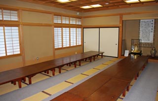 大楽院の控え室写真