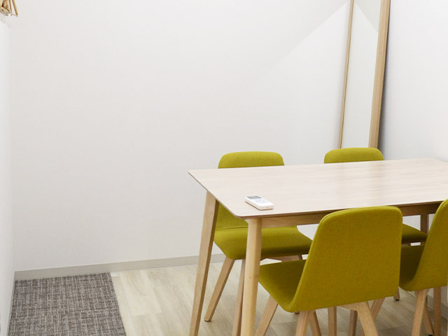 家族葬ホールのぼりとの控室