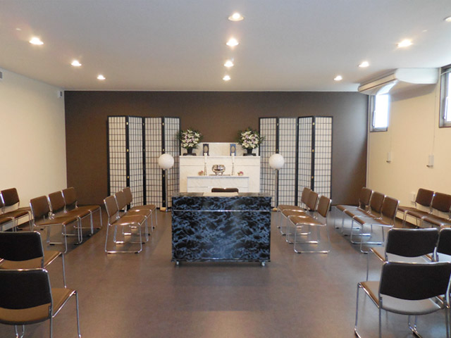 ホール縁の式場