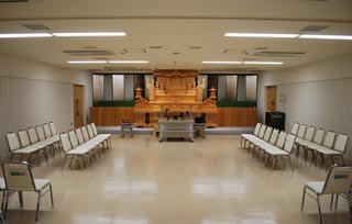 光永寺の式場写真