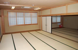 最乗寺 浄明会館の控え室写真