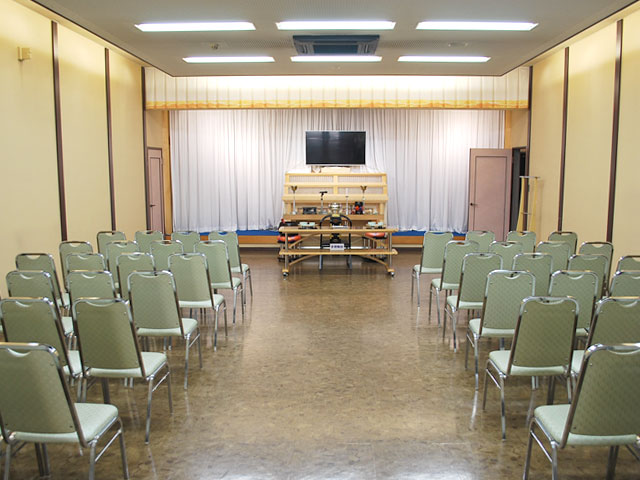 法要殿（飯能・新光）の式場