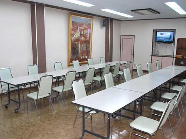 法要殿（飯能・新光）の会食場