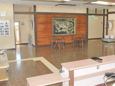 法要殿（飯能・新光）のロビー写真