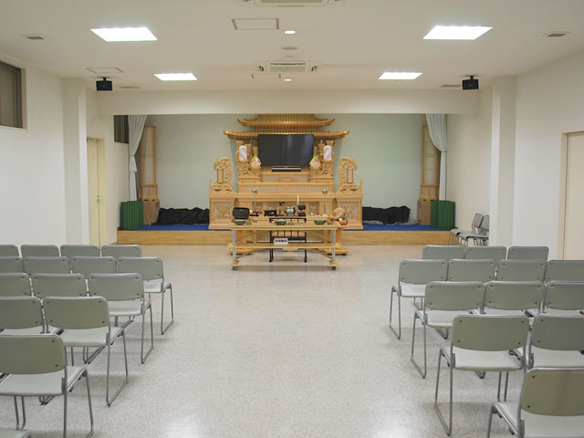 本町法要殿の式場