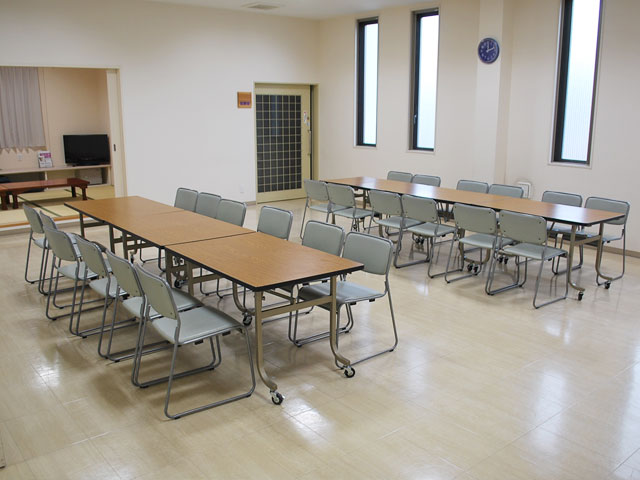 本町法要殿の会食場