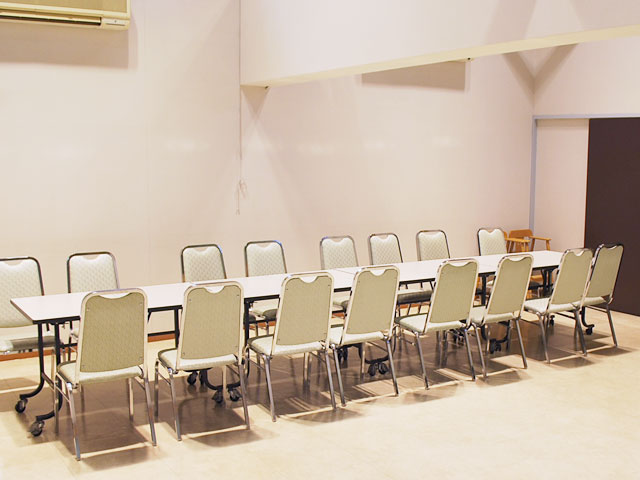 毛呂山法要殿の会食場