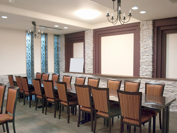 メモリーホール武蔵藤沢の会食場