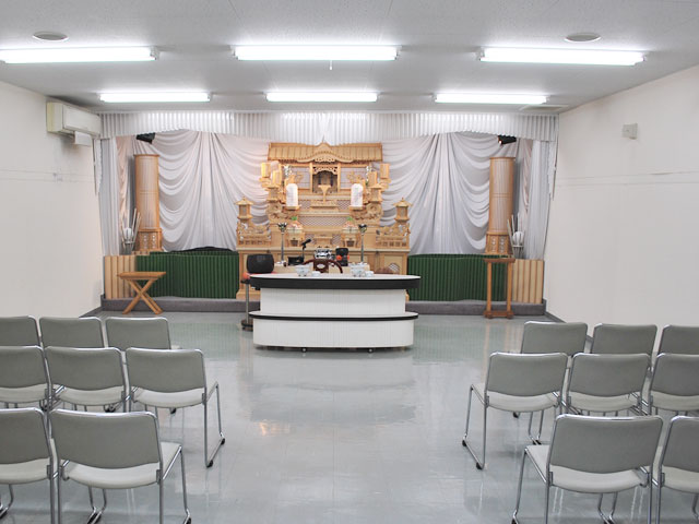 川越法要殿の式場