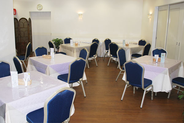 グラーテス久喜の会食場