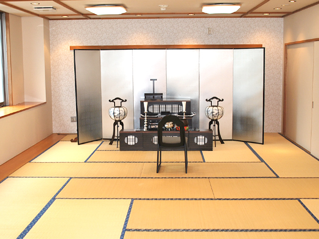 浦和典礼会館の法事室