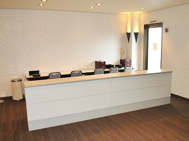 浦和典礼会館の受付
