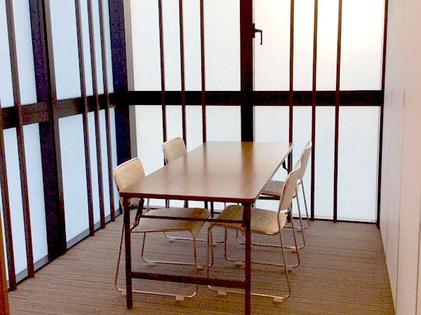 浄心寺会館 さくらホールの控室