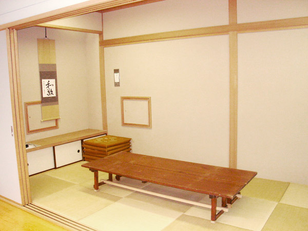 真珠院 月かげ会館の控室