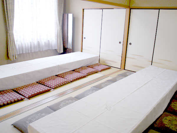 築地本願寺 第二伝道会館の控室