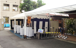 善林寺の受付写真