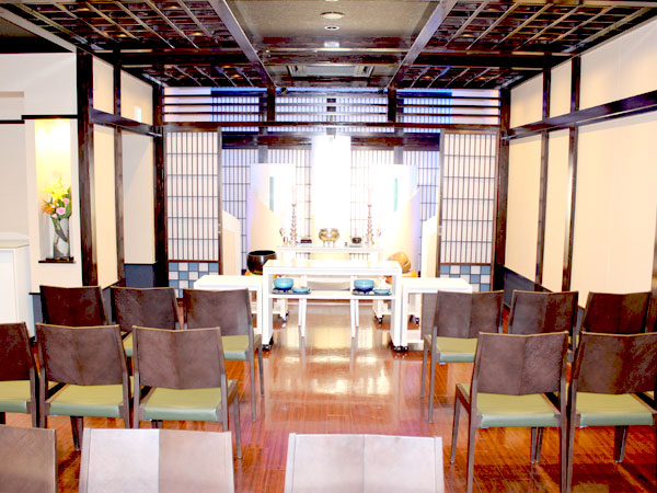 ひまわり会堂の式場