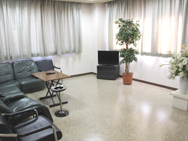 セレモニーホール福生のロビー