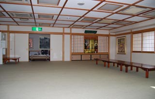 大恩寺の控え室写真