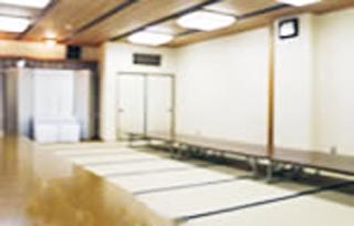 羽村市富士見斎場の控え室写真