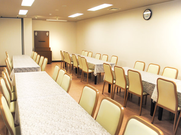エルシーホールの会食場
