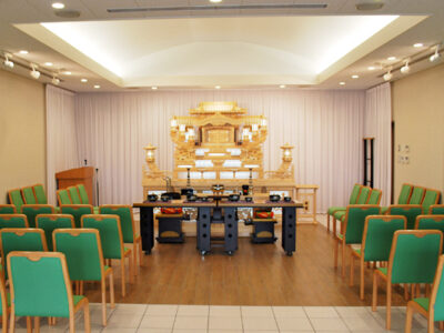 南山ホールの第1式場写真