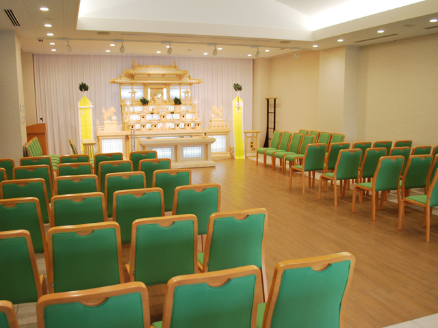 南山ホールの第2式場