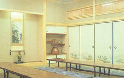 宗仙寺会館の控え室写真